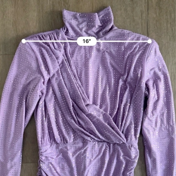 Jonathan Simkhai Abrah Embellished Party Cocktail Dress - Purple - Size XS - Picture 12 of 15